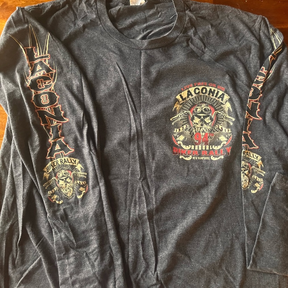 94th Annual Laconia Biker Rally Long Sleeve Shirt 2017